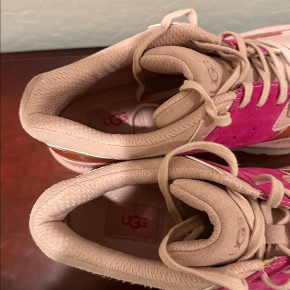 UGG Women’s Pop Punk Pink Platform Sneaker SZ 11 - Picture 5 of 14